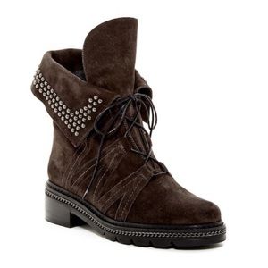 Stuart Weitzman Yadastud Biker Boot